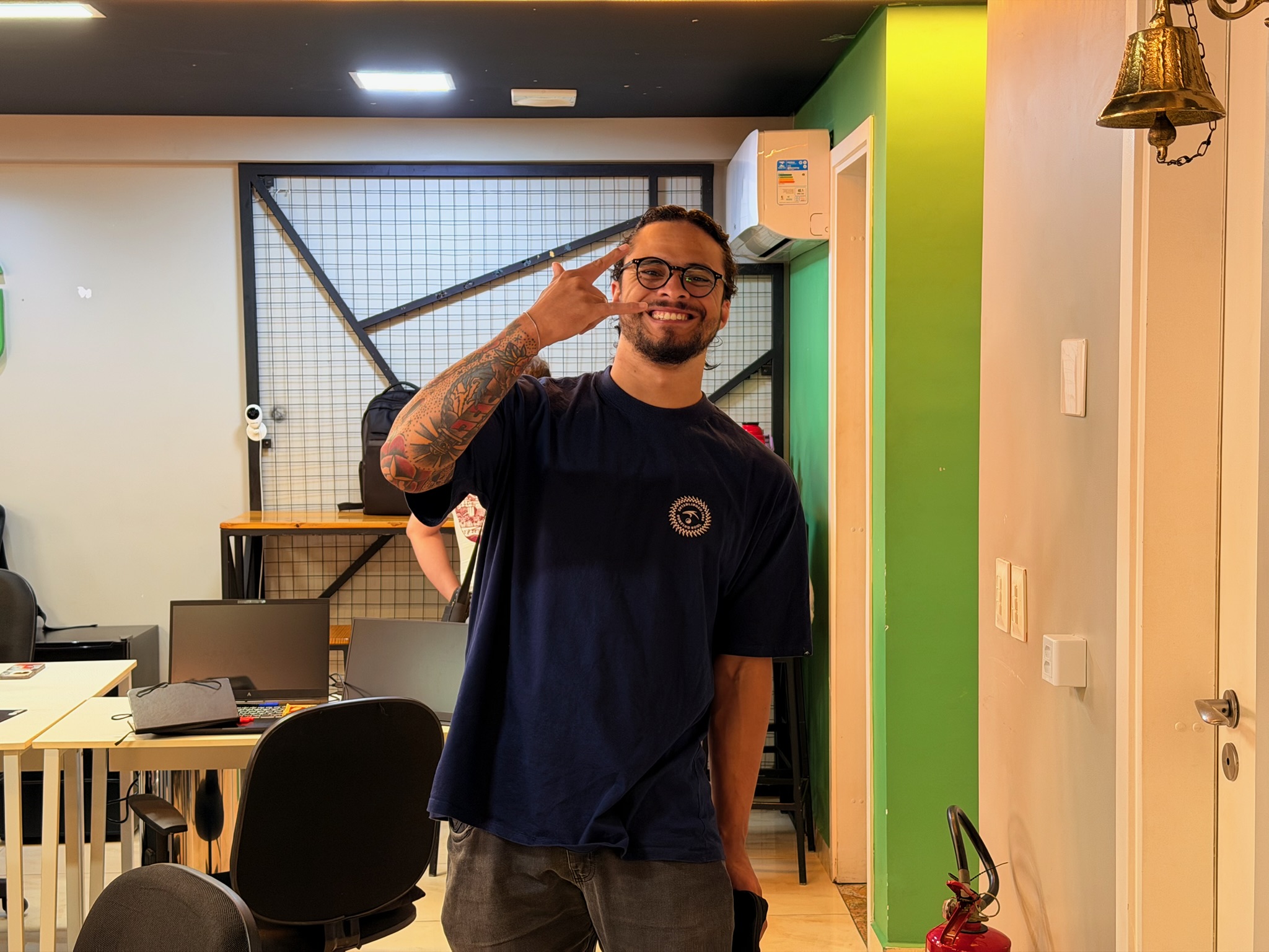 Henrique Maciel no escritório